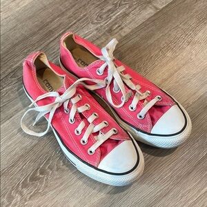 Converse Pink and White Women's Sneakers